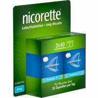 Nicorette Freshmint 4mg Lutschtablette Gepresst Lutschtabletten 80 Stück