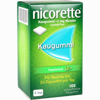 Nicorette Freshmint Kaugummi 2mg 105 Stück