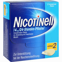 Nicotinell 14mg/24- Stunden- Pflaster Transdermal Mittel 2 21 Stück