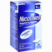 Nicotinell Kaugummi Cool Mint 4mg 96 Stück