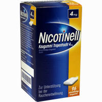Nicotinell Kaugummi Tropenfrucht 4mg 96 Stück