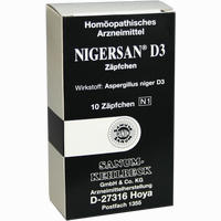Nigersan D3 Zäpfchen 10 Stück