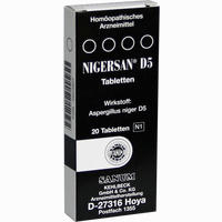 Nigersan D5 Tabletten 20 Stück