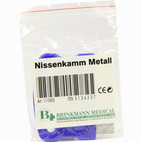 Nissenkamm Metall Brinkmann medical - dr. junghans 1 Stück