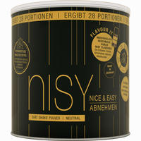 Nisy Diät Shake Neutral 28 Portionen Pulver 980 g
