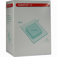 Nobatop 12 5x5cm Sterile Kompressen 50 Stück