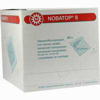 Nobatop 8 10x10cm Sterile Vliesstoffkompressen 60 Stück