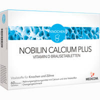 Nobilin Calcium Plus Vitamin D Brausetabletten 60 Stück