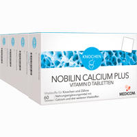 Nobilin Calcium Plus Vitamin D Tabletten 4 x 60 Stück