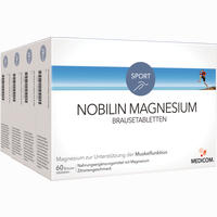 Nobilin Magnesium Brausetabletten 4 x 60 Stück