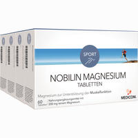 Nobilin Magnesium Tabletten 4 x 60 Stück