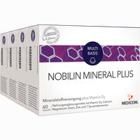 Nobilin Mineral Plus Kapseln 4 x 60 Stück
