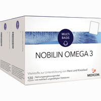 Nobilin Omega 3 Kapseln 2 x 120 Stück