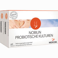 Nobilin Probiotische Kulturen Kapseln 2 x 60 Stück