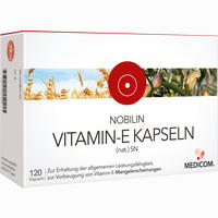 Nobilin Vitamin- E Kapseln (nat.) Sn 120 Stück