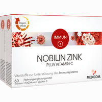 Nobilin Zink Plus Vitamin C Tabletten 2 x 60 Stück