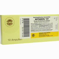 Notakehl D 7 Ampullen 10 x 1 ml