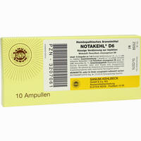 Notakehl D6 Ampullen 10 x 1 ml