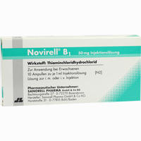 Novirell B1 50mg Injektionslösung Ampullen 10 x 1 ml