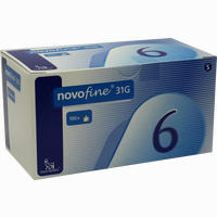 Novofine 6 Kanülen 0.25x6mm 100 Stück