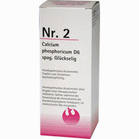Nr. 2 Calcium Phosphoricum D6 Spag. Glückselig Tropfen 100 ml