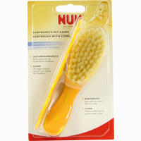 Nuk Babybürste mit Kamm (blisterkarte) 1 Stück