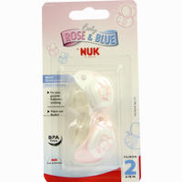 Nuk Beruhigungssauger Baby Rose 2 Silikon (2 Nuk Beruhigungssauger Baby Rose 2 Silikon (2 Stück) N 2 Stück