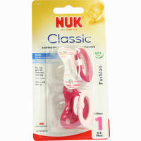 Nuk Beruhigungssauger Fashion Silikon Gr. 1 2 Stück