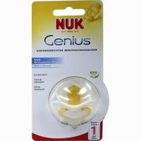 Nuk Beruhigungssauger Genius Latex Gr. 1 1 Stück