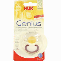 Nuk Beruhigungssauger Genius Latex Gr. 3 1 Stück