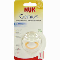 Nuk Beruhigungssauger Genius Silikon Gr. 1 1 Stück