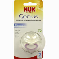 Nuk Beruhigungssauger Genius Silikon Gr. 2 1 Stück
