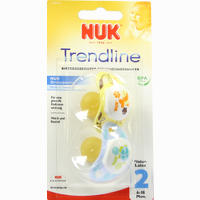 Nuk Einschlafsauger Ohne Ring Latex Gr. 2 Trendline 2 Stück