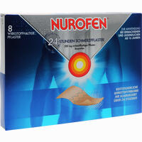 Nurofen 24- Stunden Schmerzpflaster 200mg Wirkstoffhaltiges Pflaster 8 Stück