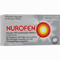 Nurofen Ibuprofen 400 Mg überzogene Tabletten 24 Stück