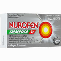 Nurofen Immedia 400 Mg Filmtabletten 24 Stück