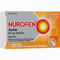 Nurofen Junior Zäpfchen 60mg 10 Stück