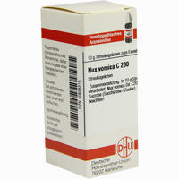 Nux Vomica C200 Globuli 10 g