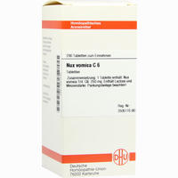 Nux Vomica C6 Tabletten 200 Stück