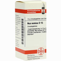 Nux Vomica D15 Globuli 10 g