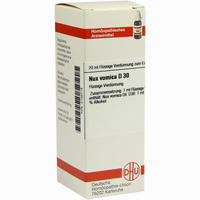 Nux Vomica D30 Dilution Dhu-arzneimittel 20 ml