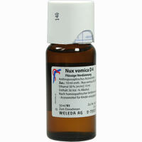 Abbildung von Nux Vomica D4 Dilution Weleda 50 ml