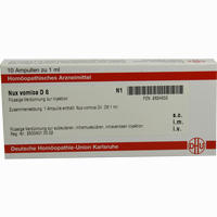 Nux Vomica D6 Ampullen 10 x 1 ml