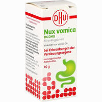 Nux Vomica D6 Dhu bei Erkrankungen der Verdauungsorgane 10 g