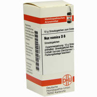 Nux Vomica D8 Globuli 10 g