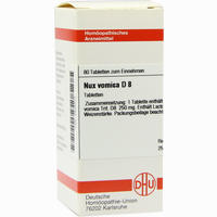 Nux Vomica D8 Tabletten 80 Stück