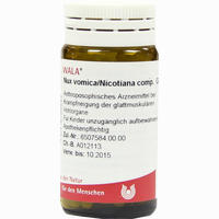 Nux Vomica Nicotiana Comp Globuli 20 g