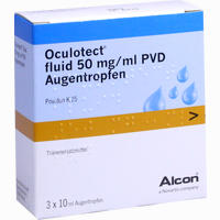 Oculotect Fluid Pvd Augentropfen 3 x 10 ml