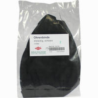 Ohrenbinde Mittel Eck Schwarz103700 1 Stück