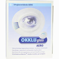 Okkluglas Aero Uhrglasverbände 5 Stück